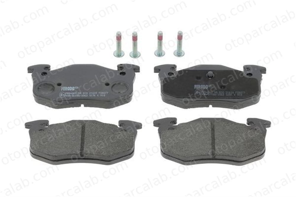 FERODO FDB877 Fren Disk Balata Ön RENAULT 19 II Chamade 19 II FDB877 7701204036