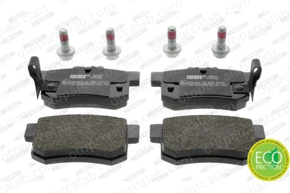 FERODO FDB956 Fren Disk Balata Arka SUZUKI SX4 FIAT SEDICI 43022S5AE50 43022S5AJ01