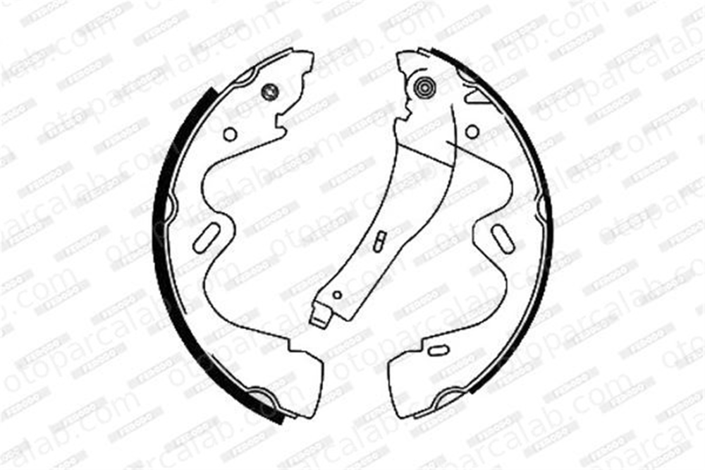 FERODO FSB692 El Fren Balatası NISSAN CABSTAR E TERRANO II 69026260 069026260