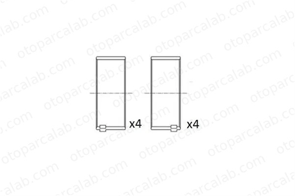 FIAT ORJINAL 500054641 Kol Yatak (STD) IVECO DAILY IV Platform şasi DAILY IV Panelvan/Van 500054641 2995577