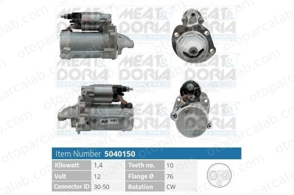 FIAT ORJINAL 51872564 Marş Dinamosu FIAT PANDA 500L 51872564 51829380