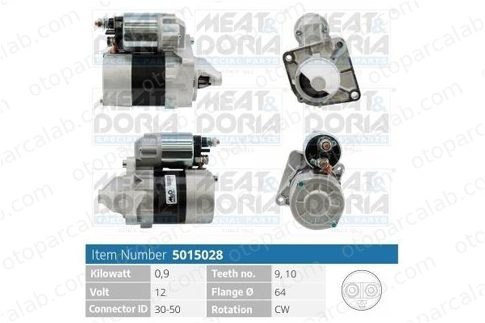 FIAT ORJINAL 51890631 Marş Dinamosu FIAT PANDA PUNTO EVO 51890631 46813058