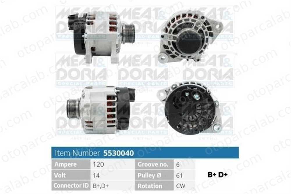 FIAT ORJINAL 71773262 Alternatör ALFA ROMEO 156 Sportwagon LANCIA LYBRA 71773262 46231671