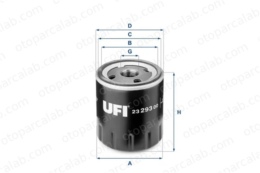 FIAT ORJINAL 9628173380 Yağ Filtresi CITROËN ZX PEUGEOT 405 II Break 9628173380 6661011