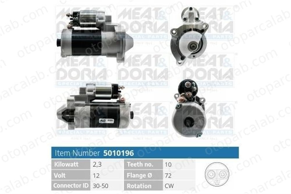 FIAT ORJINAL 9647157980 Marş Dinamosu CITROËN C8 FIAT ULYSSE 9647157980 71722353