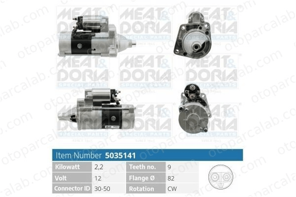FIAT ORJINAL K04868860AA Marş Dinamosu CHRYSLER GRAND VOYAGER V VOYAGER IV K04868860AA 4868860AA