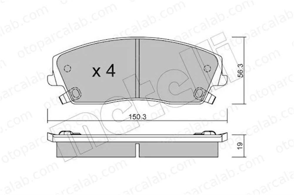 FIAT ORJINAL K05174001AC Fren Disk Balata Ön CHRYSLER 300C 300C Touring K05174001AC 5142555AA