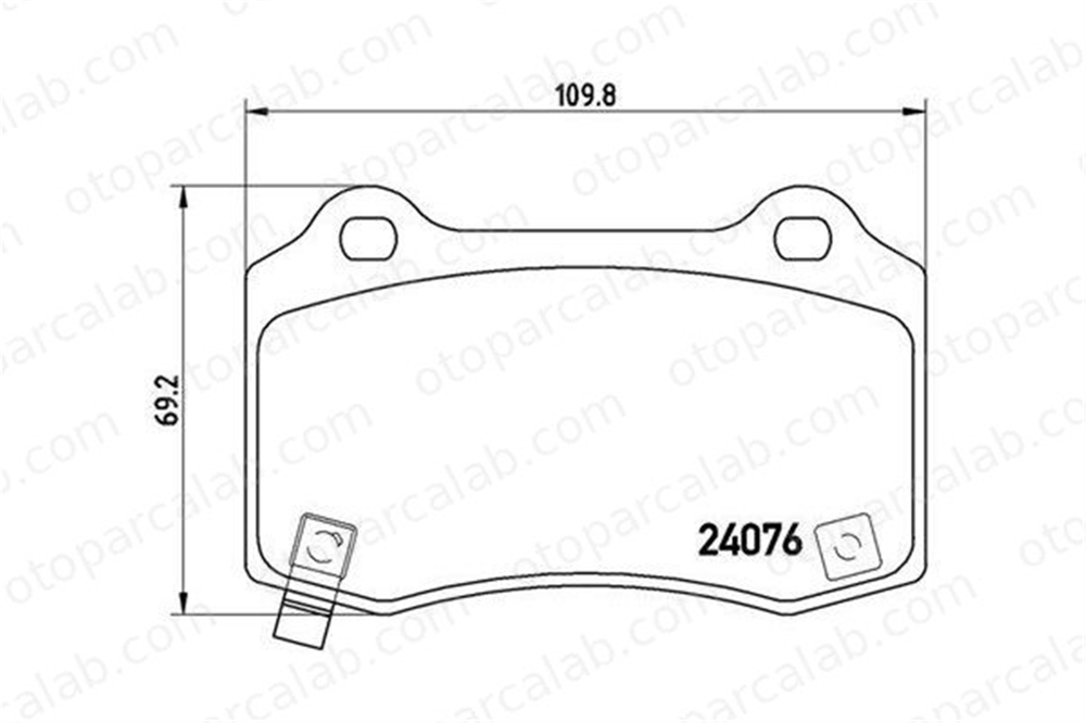 FIAT ORJINAL K68144223AA Fren Disk Balata Arka CHRYSLER 300C 300C Touring K68144223AA 107778344