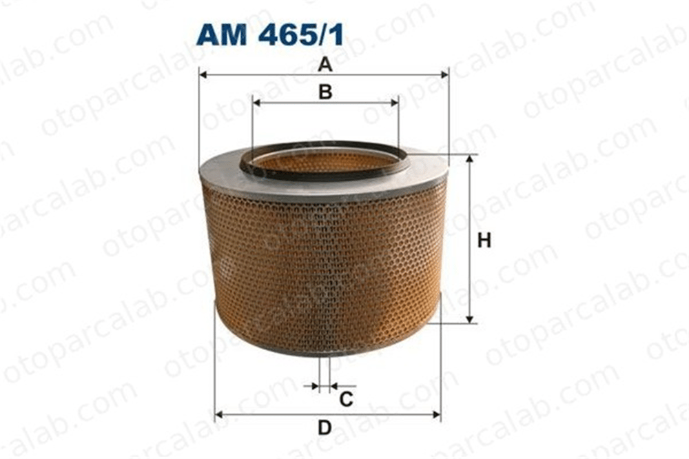 FILTRON AM 465/1 Hava Filtresi MERCEDES-BENZ AROCS ACTROS MP4 / MP5 A0040943304 30949204
