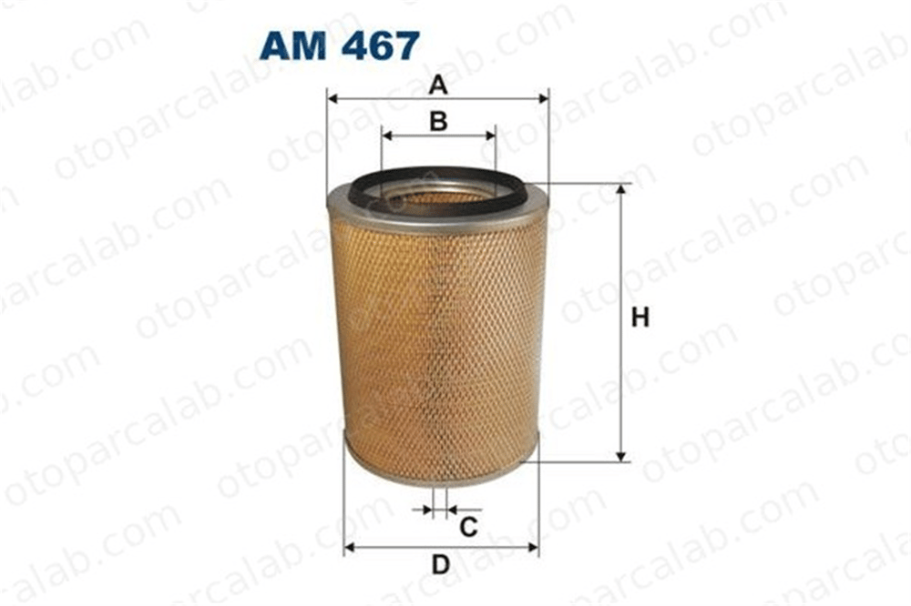 FILTRON AM 467 Hava Filtresi MAN F90 MERCEDES-BENZ AROCS A830X9601AKA 9974142