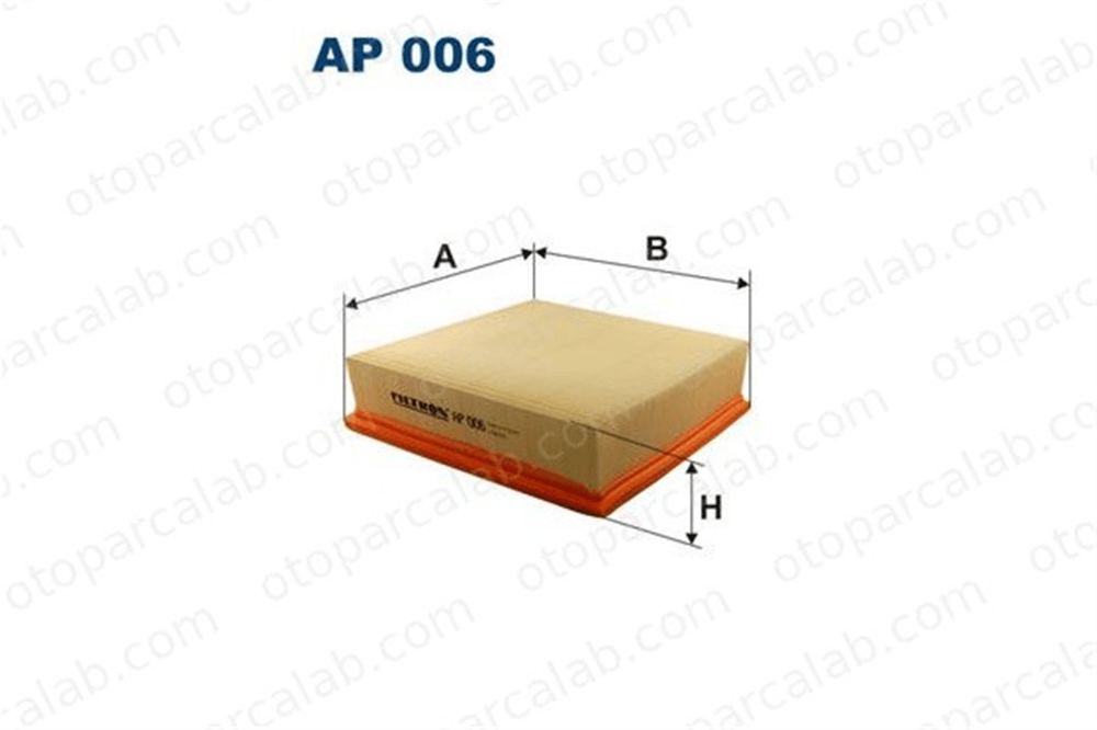 FILTRON AP 006 Hava Filtresi AUDI 100 C3 Avant 100 C3 Sedan 21129620 021129620