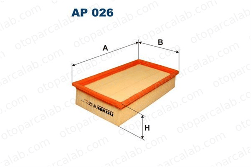 FILTRON AP 026 Hava Filtresi BMW 3 5 13721247842 13711288278
