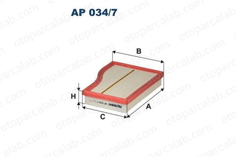 FILTRON AP 034/7 Hava Filtresi MERCEDES-BENZ A-SERISI B-SERISI Sports Tourer A2820940004 2820940004