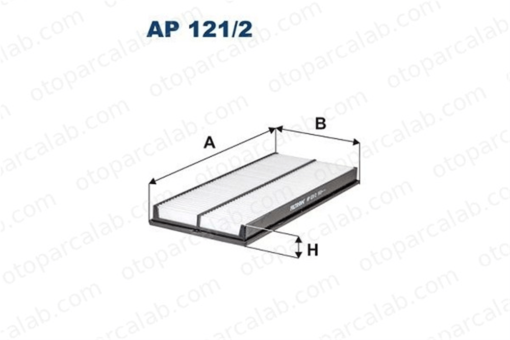FILTRON AP 121/2 Hava Filtresi SUBARU IMPREZA Station wagon FORESTER 16546AA070 16546AA07A