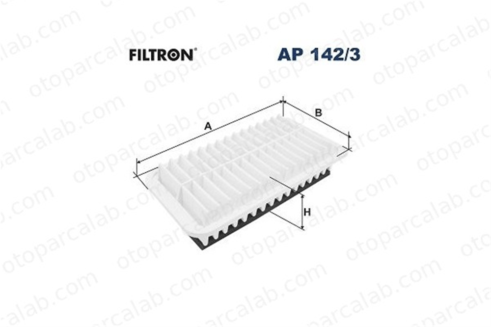 FILTRON AP 142/3 Hava Filtresi TOYOTA AVENSIS AVENSIS Station wagon 178010D011 16546JB000