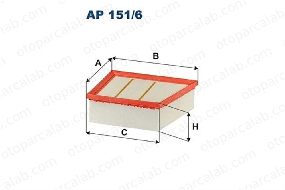 FILTRON AP 151/6 Hava Filtresi FORD FIESTA VII ECOSPORT 2066235 GN159601AA