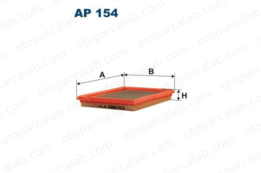 FILTRON AP 154 Hava Filtresi NISSAN JUKE PRIMERA 165463J410 17220P2A005