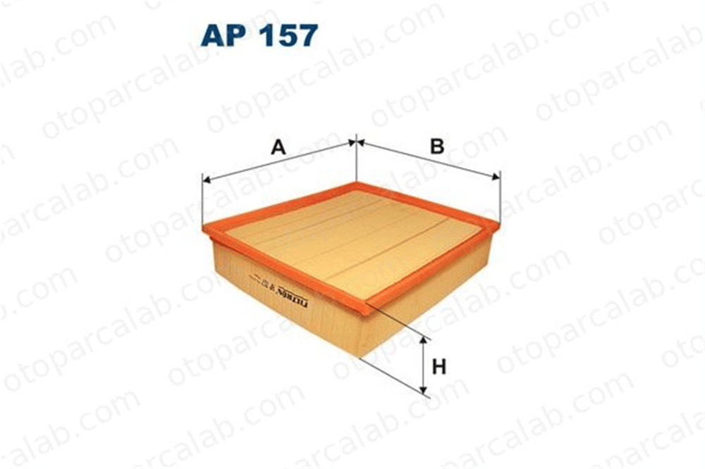 FILTRON AP 157 Hava Filtresi MERCEDES-BENZ SPRINTER 3-t Panelvan/Van SPRINTER 4-t Panelvan/Van 5103554AB 051 035 54AB