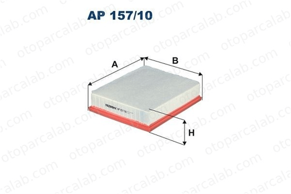 FILTRON AP 157/10 Hava Filtresi VW CRAFTER Panelvan/Van CRAFTER Platform şasi 2N0129620 65084050000
