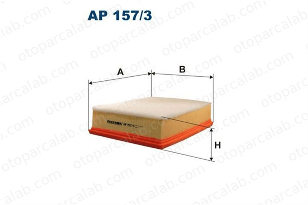 FILTRON AP 157/3 Hava Filtresi VW TRANSPORTER T4 Minibüs/Otobüs TRANSPORTER T4 Panelvan/Van 74129620A 074129620A