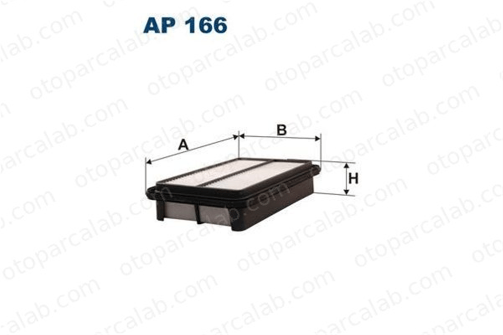 FILTRON AP 166 Hava Filtresi TOYOTA CRESSIDA Sedan LITEACE Minibüs/Otobüs 1780170010