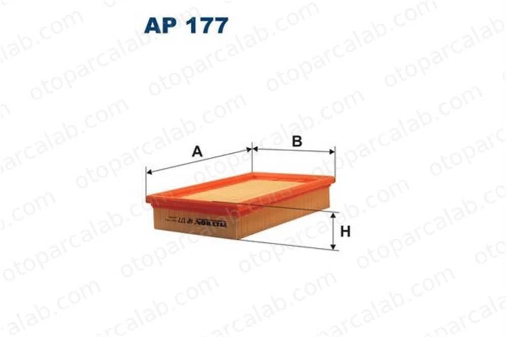 FILTRON AP 177 Hava Filtresi HYUNDAI PONY PONY / EXCEL Sedan 2811324570 2811324580