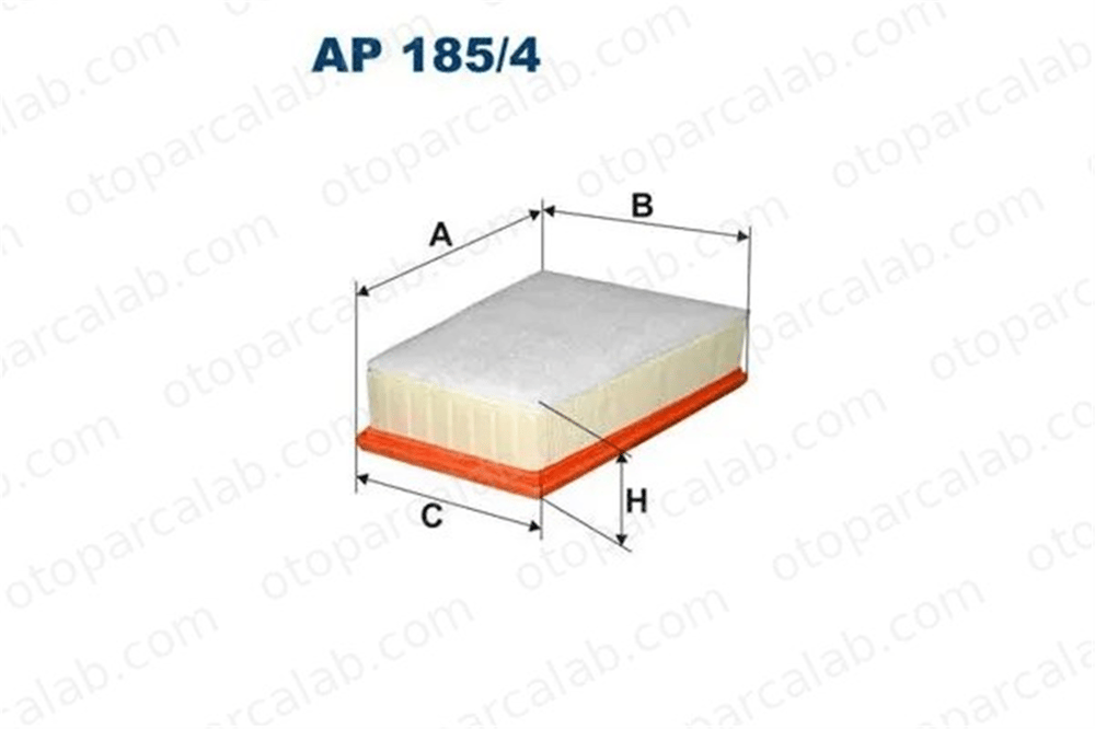 FILTRON AP 185/4 Hava Filtresi RENAULT KANGOO / GRAND KANGOO II KANGOO Express 4150940100 4150940304