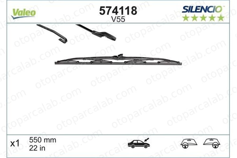 FORD ORJINAL 6C1117B437AB Silecek Süpürgesi Ön FORD TRANSIT Panelvan/Van TRANSIT Minibüs/Otobüs 6C1117B437AB 1611346580
