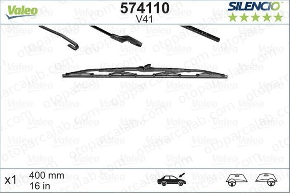 FORD ORJINAL AB3917528CC Silecek Süpürgesi Ön MERCEDES-BENZ E-SERISI T-Model G-SERISI AB3917528CC 5901370