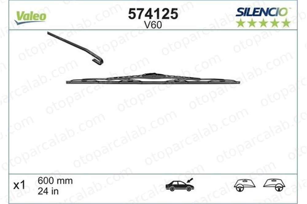 FORD ORJINAL AB3917528DC Silecek Süpürgesi Ön OPEL INSIGNIA A INSIGNIA A Sports Tourer AB3917528DC 39697