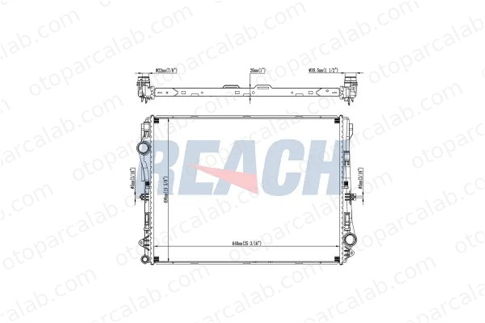 FORD ORJINAL MEXM348005KD Su Radyatörü MERCEDES-BENZ E-SERISI E-SERISI Cabrio A0995001803 995001803