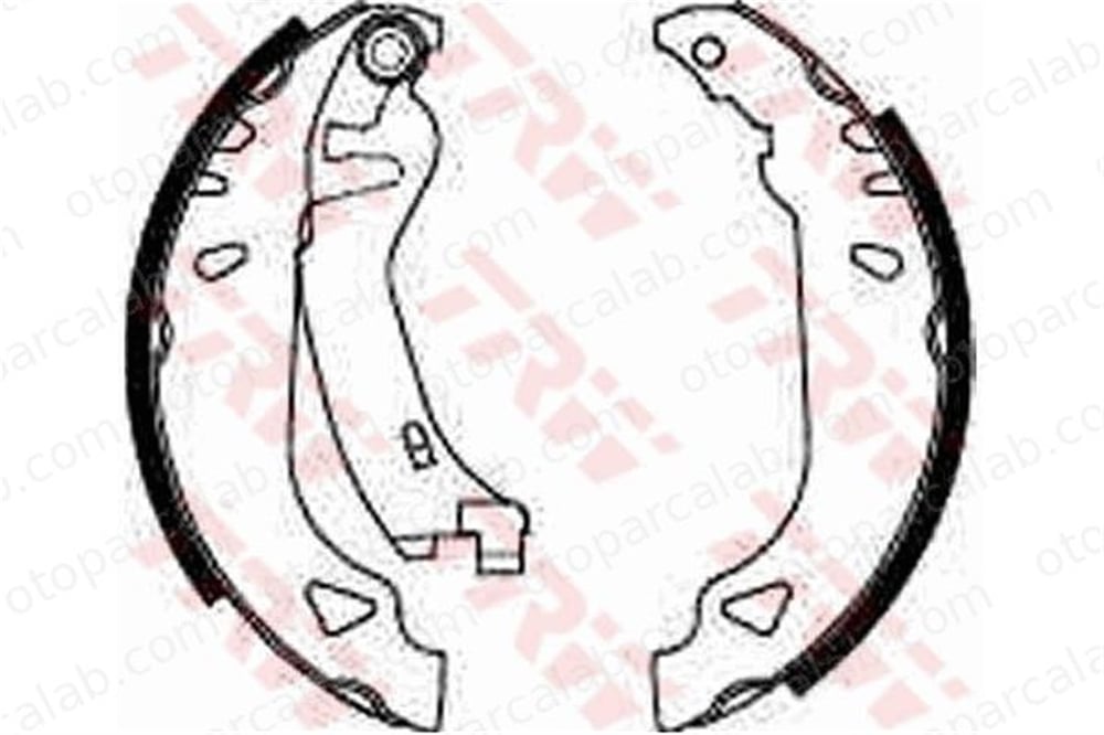 FROW 156.1103.001 Fren Pabuçlu Balata Arka FIAT TIPO TEMPRA 5890500