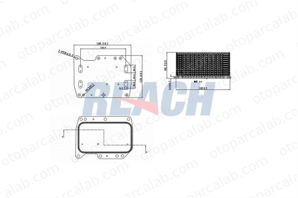 FROW 227.1540.002 Motor Yağ Soğutucu RENAULT MASTER III Panelvan/Van NISSAN NV400 Platform şasi 8201005241