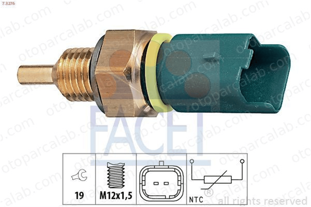 FROW 254.1911.001 Hararet Müşürü PEUGEOT 206 Hatchback 406 Break 1338A7