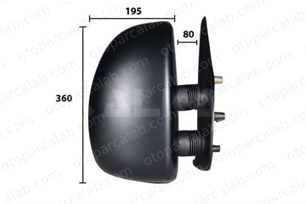 FROW 265.1607.903 Dikiz Aynası Dış Sağ FIAT DUCATO Panelvan/Van DUCATO Minibüs/Otobüs 8149H6