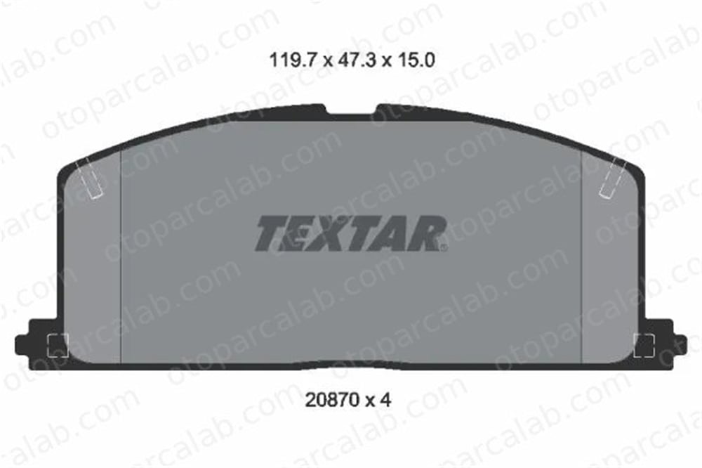 FROW 551.1101.014 Fren Disk Balata Ön TOYOTA COROLLA COROLLA Liftback AY040TY031 94855748