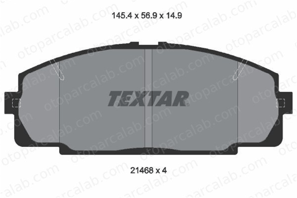 FROW 551.1101.034 Fren Disk Balata Ön TOYOTA HIACE IV Minibüs/Otobüs HIACE IV Panelvan/Van AY040TY001 AY040TY025