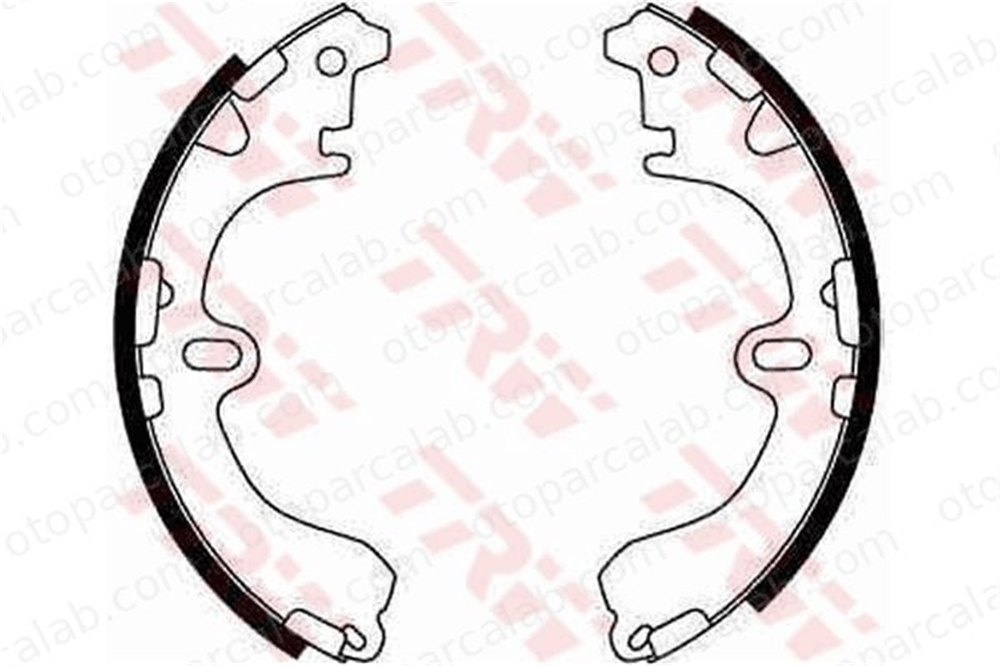 FROW 551.1103.001 Fren Pabuçlu Balata Arka TOYOTA COROLLA COROLLA Liftback 449501030 0449501030