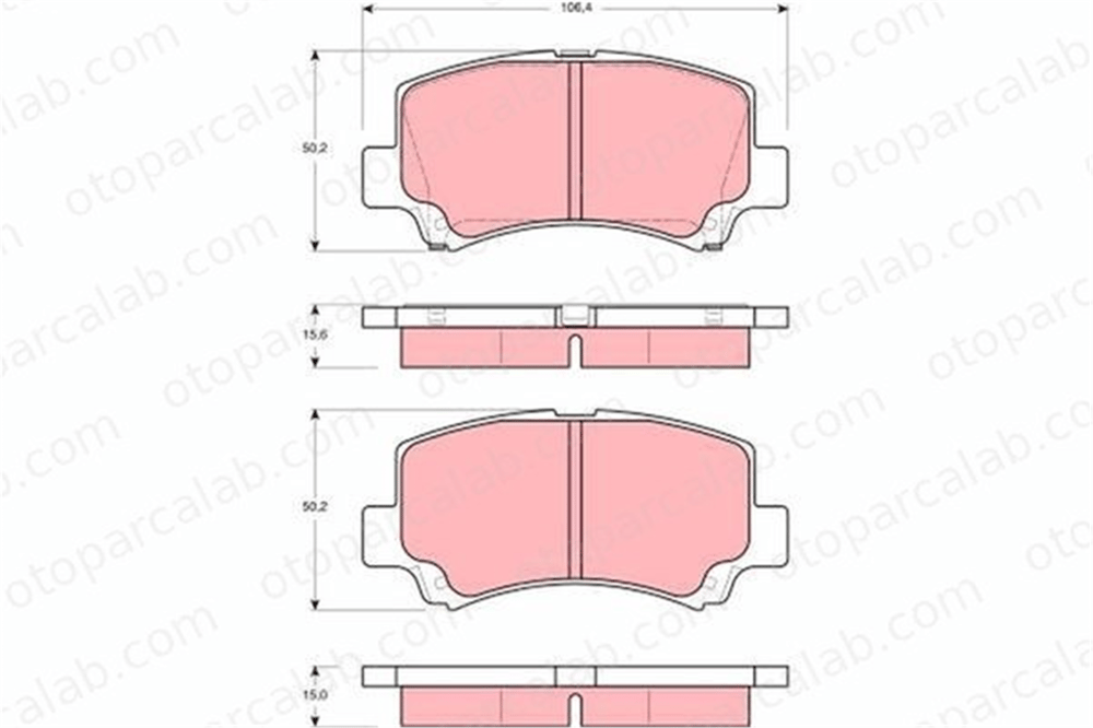 FROW 557.1101.013 Fren Disk Balata Ön SUZUKI WAGON R+ Hatchback CHERY A1 5581075F00000 5581075F00M