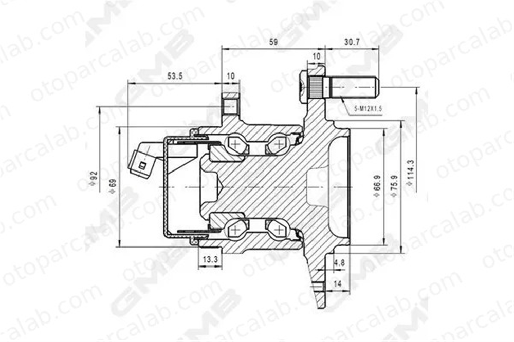 FROW 575.1229.001 Porya Arka Sağ veya Sol KIA VENGA HYUNDAI ix20 527502K000