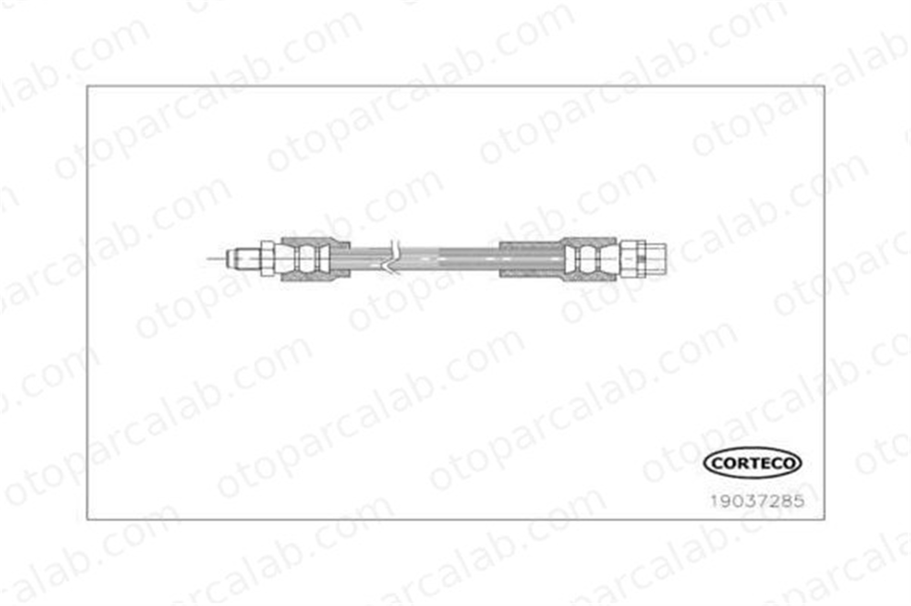 FROW 836.1112.009 Fren Hortumu Arka Sağ veya Sol BMW X3 3430679752