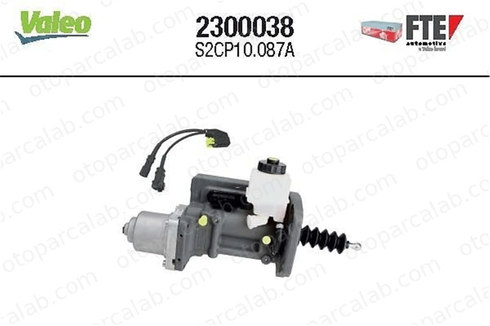 FTE 2300038 Debriyaj Merkezi Üst SCANIA R II P II 81307256123 81307256124