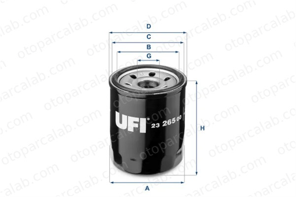 FUJI FY118 Yağ Filtresi DEUTZ-FAHR AGROTRON DX 2630002750 1992239
