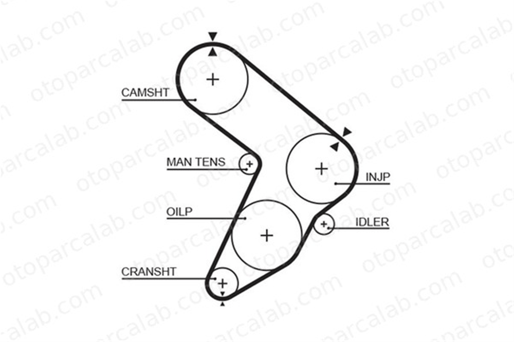 GATES 5112 Triger Kayışı FIAT REGATA REGATA Weekend 5990983