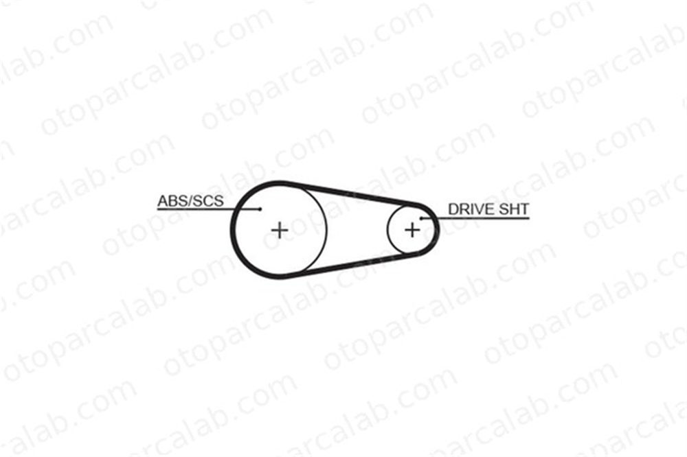 GATES 5204XS Triger Kayışı FORD ORION II ESCORT IV 89FB2M016AA 1652627