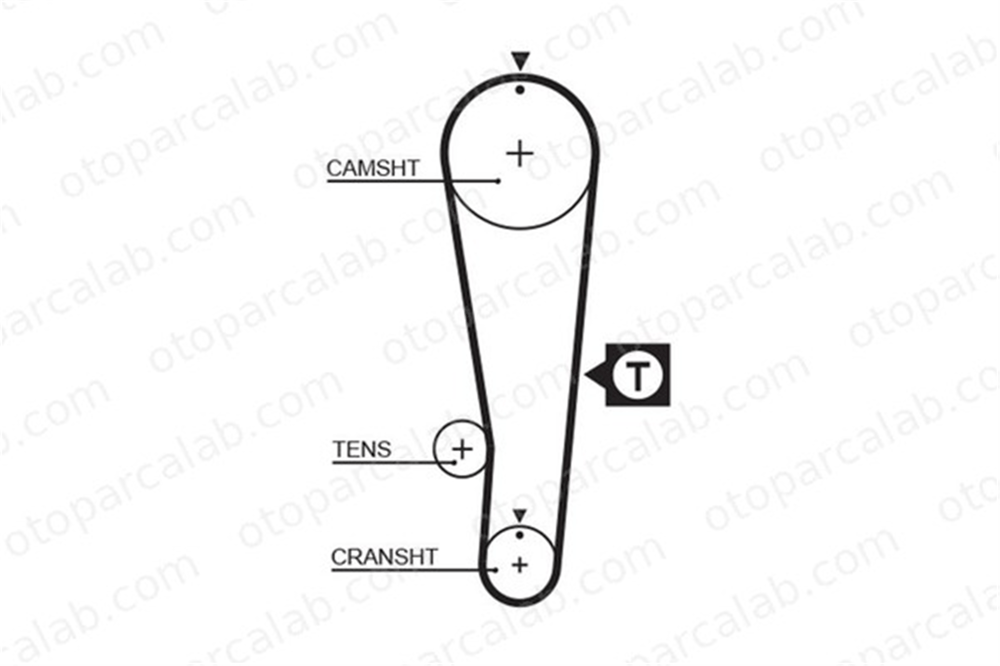 GATES 5393XS Triger Kayışı SUZUKI SWIFT II Hatchback SAMURAI SUV PMTB452 1276172F00