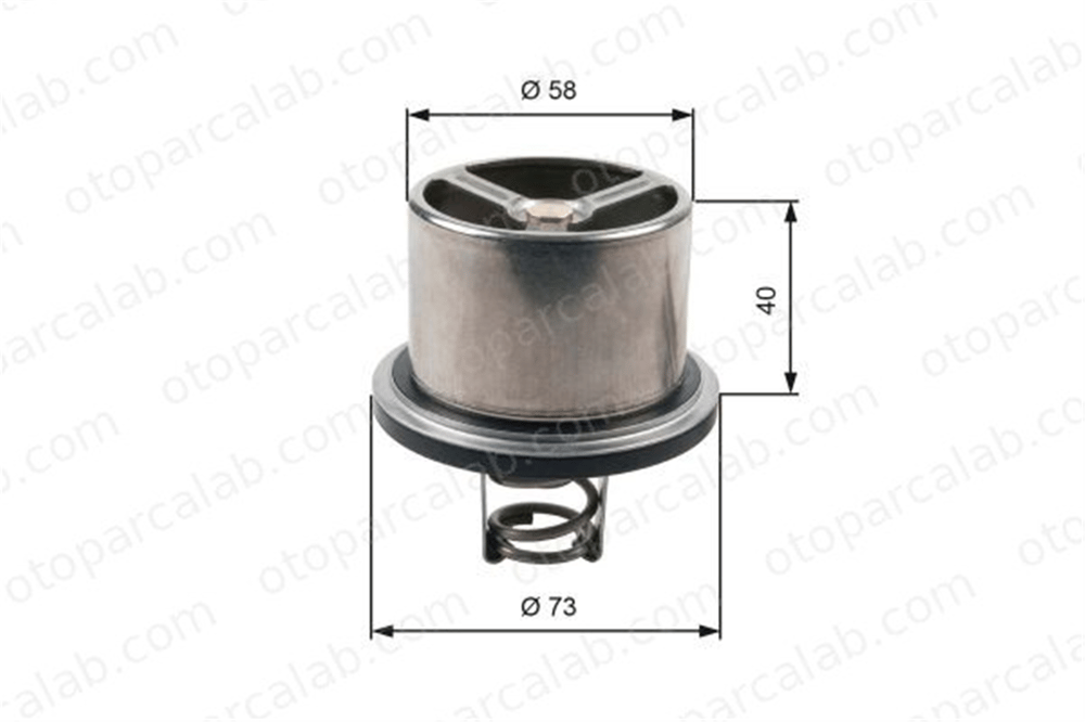 GATES TH07882 Termostat VOLVO FL6 RENAULT TRUCKS MIDLINER 11531312288 11531315063