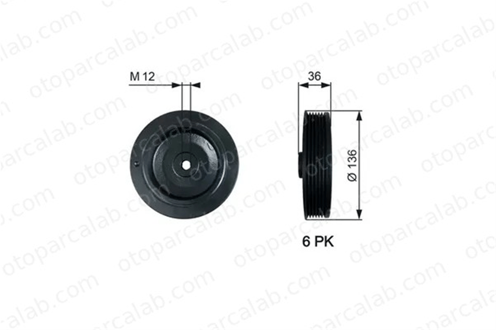 GATES TVD1010 Krank Kasnak RENAULT MEGANE I MEGANE I Classic 7700112999 7700724249