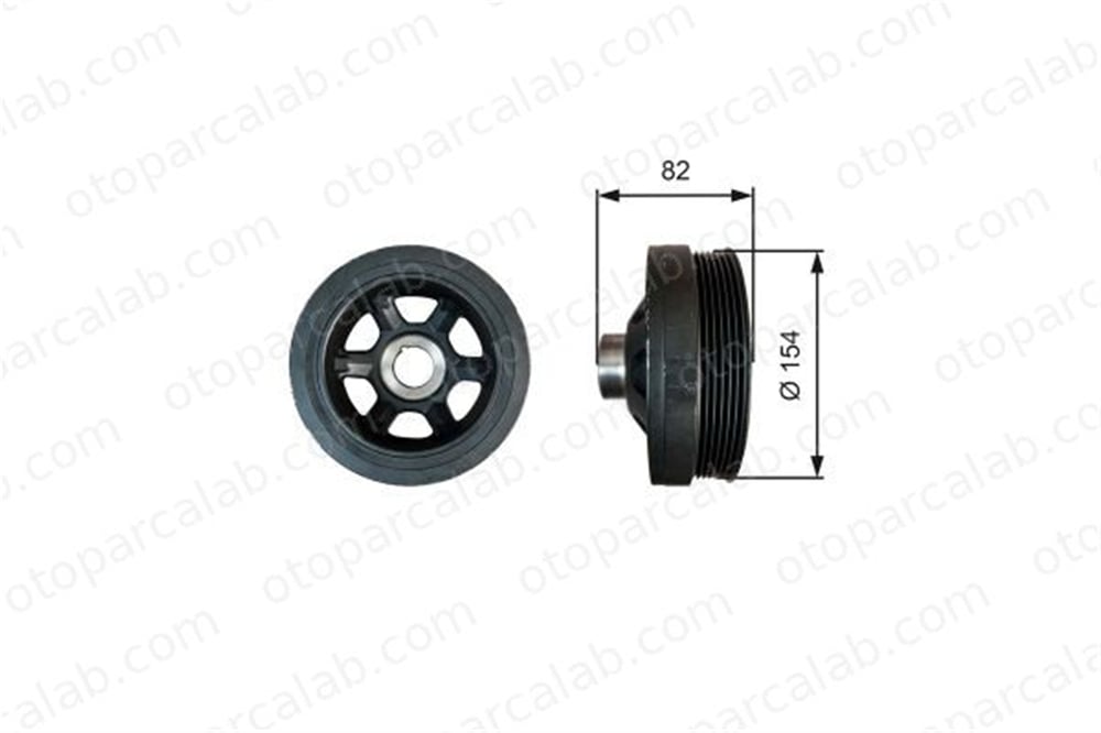 GATES TVD1139 Krank Kasnak MERCEDES-BENZ E-SERISI E-SERISI T-Model 1120350000 1120350400