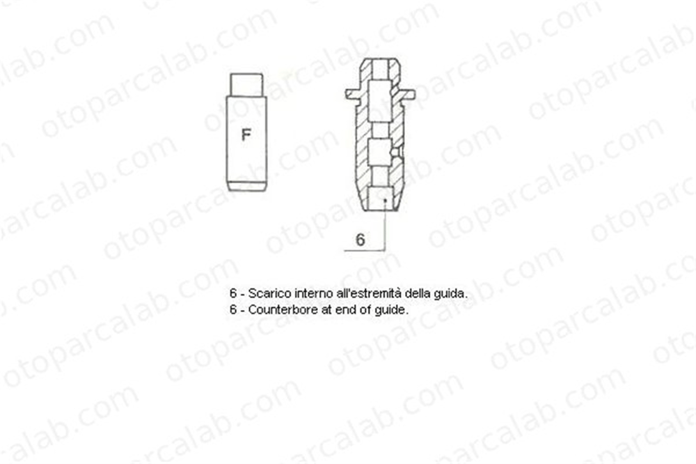 GAYSAN GT245.01.02 Supap Gaydı MITSUBISHI COLT III LANCER IV 2211421900 2211521900